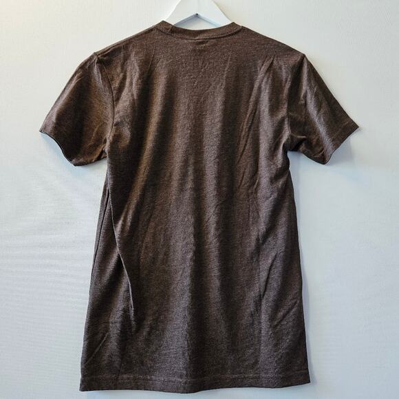 Wild Tribute Men's Great Smoky Mountains Brown Short Sleeve Shirt XS - Picture 5 of 8